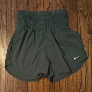 Nike Women's Dark Green Athletic Shorts